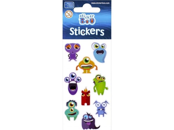 STICKERBOO STICKER 66X180 S-BOO MONSTERS PBH 120/1800