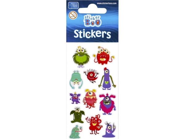 STICKERBOO STICKER 66X180 S-BOO MONSTERS PBH 120/1800