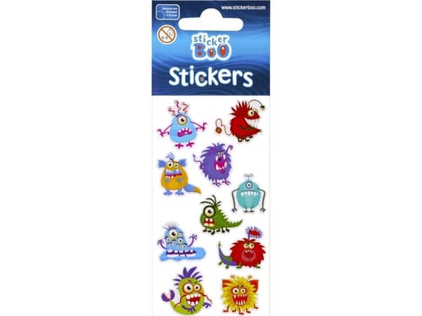 STICKERBOO STICKER 66X180 S-BOO MONSTERS PBH 120/1800