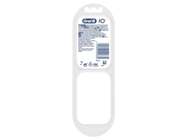 Oral-B 80365502, 4 stykker, Hvit, Oral-B, iO, 32 g, 22,8 mm