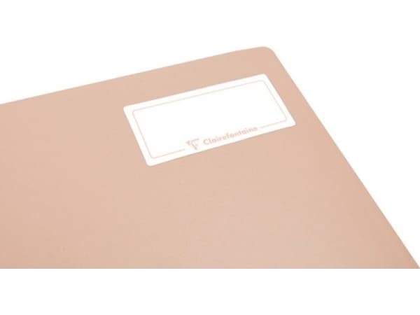 Clairefontaine CLAIREFONTAINE Blush notatbok, A5, foret, 48 ark, 14,8x21 cm, korallblå