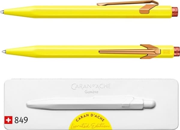 Caran d`Arche Pen 849 Claim Your Style Ed2 Kanariegul, M, i ask, gul