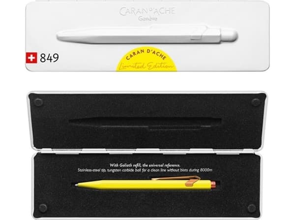 Caran d`Arche Pen 849 Claim Your Style Ed2 Kanariegul, M, i ask, gul