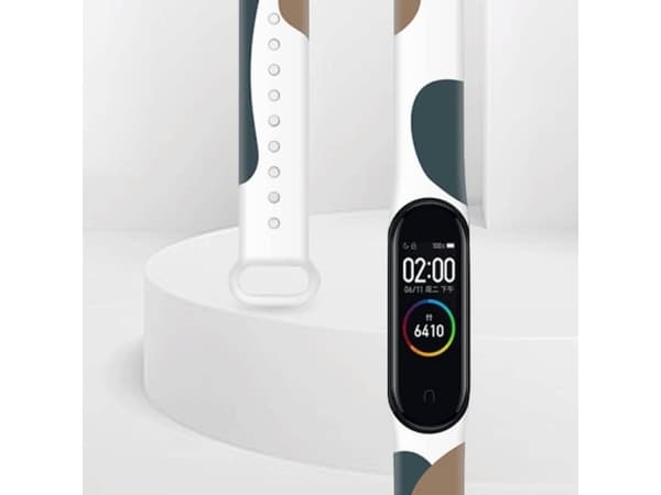 Hurtel Strap Moro armband för Xiaomi Mi Band 6 / Mi Band 5 silikonarmband klockarmband moro (10)