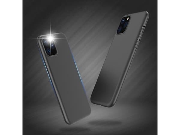 Hurtel Soft Case geelinen elastinen kotelo Vivo V23 5G musta