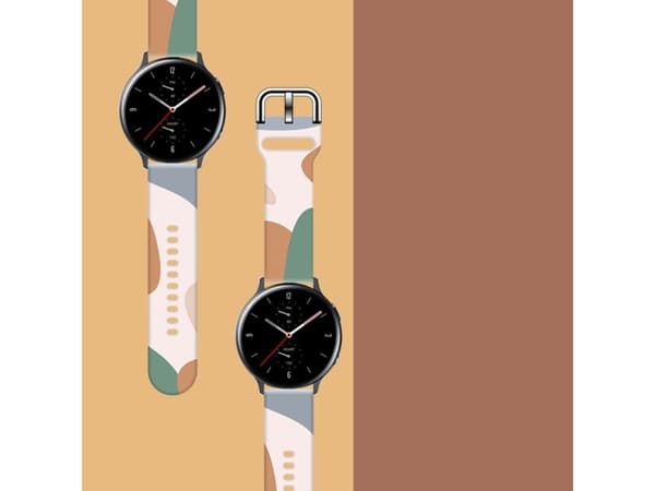 Hurtel hihna Moro nauha Samsung Galaxy Watch 42mm silikoni hihna moro katsella rannekoru (11)