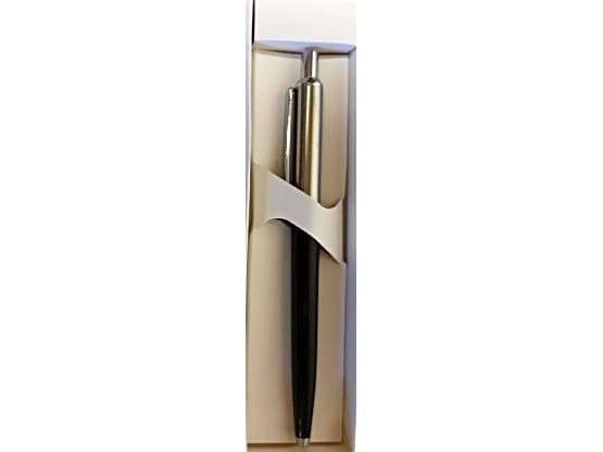 Q-Connect Q-CONNECT PRESTIGE automaattinen kuulakärkikynä, metalli, 0.7mm, sininen/hopea, täyttö sininen