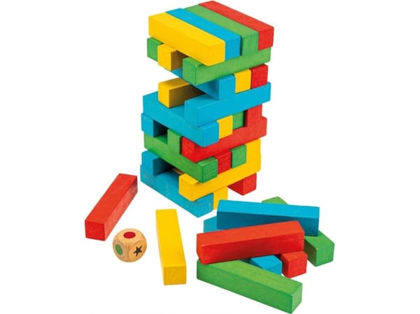 Tactic Trendy Rainbow Tower board game