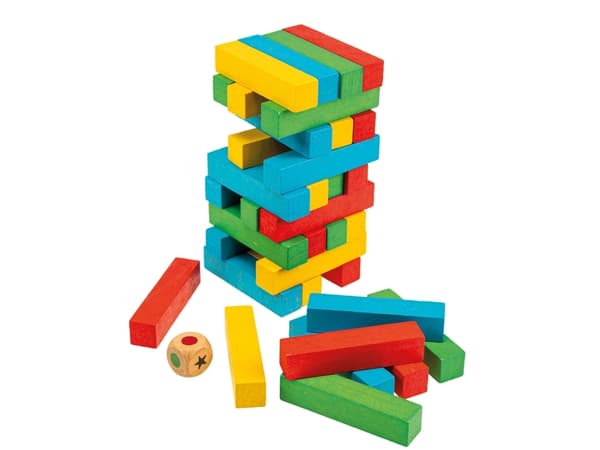 Tactic Trendy Rainbow Tower board game