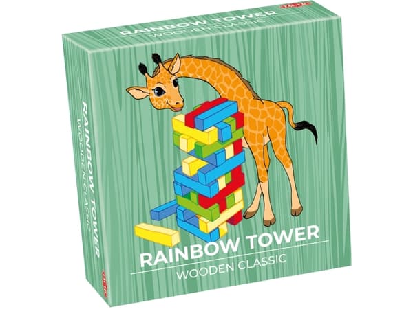 Tactic Trendy Rainbow Tower board game