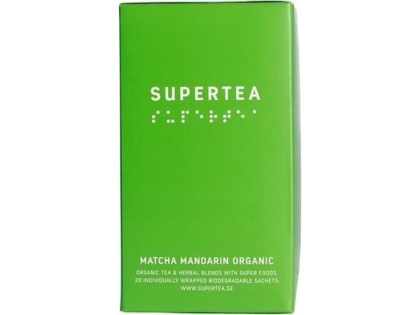 Teministeriet - Supertea Matcha Mandariini Luomu - Tee 20 pussia 20 pussia