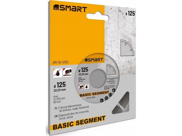 Smart diamantblad grundsegment 125 mm smart