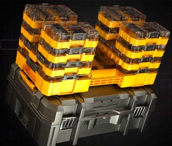 Dewalt 32 part set of acces. flextorq + term mug