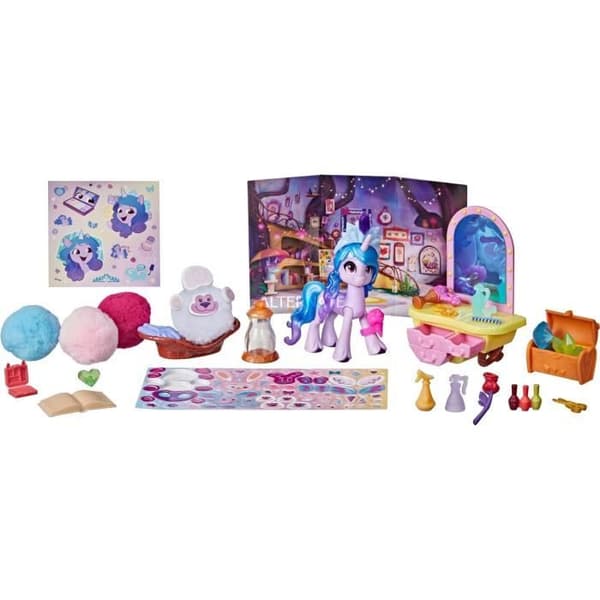 MY LITTLE PONY - En ny generation - Izzy Moonbow Roliga skapelser - 25 tillbehör och ponny