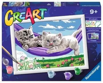 Ravensburger CreArt, Malinger inkludert, Gutt/Jente, Fargelegg etter tall
