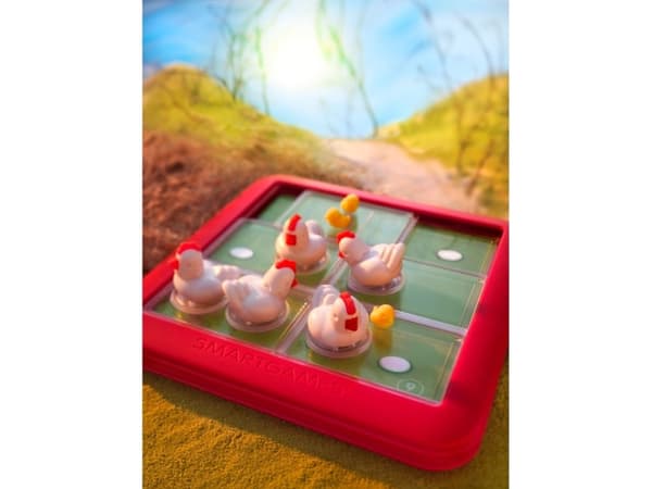 SmartGames Chicken Shuffle Junior, 4 år, Flerfarget