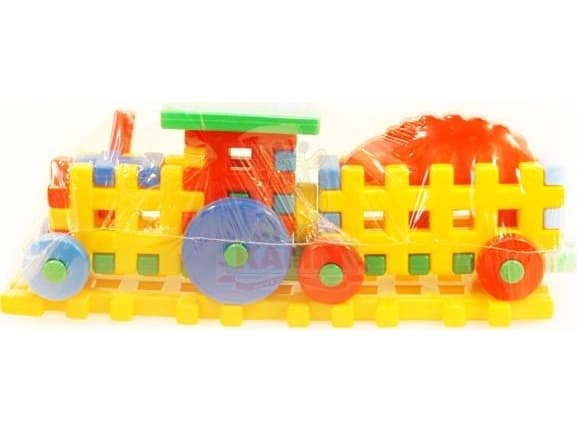 Tupiko byggnation blockerar jordbrukarens traktor