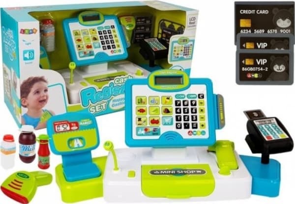 LEANToys Cash Register Touch Scale Card Reader Terminal