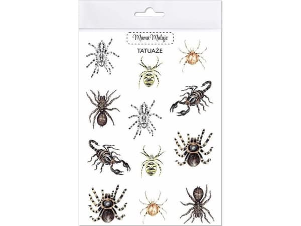 Mama Paints pestävät arachnid tatuoinnit