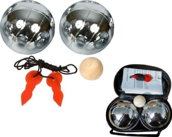 Enero Kule do gry w boule, 2 sztuki, etui Enero universal