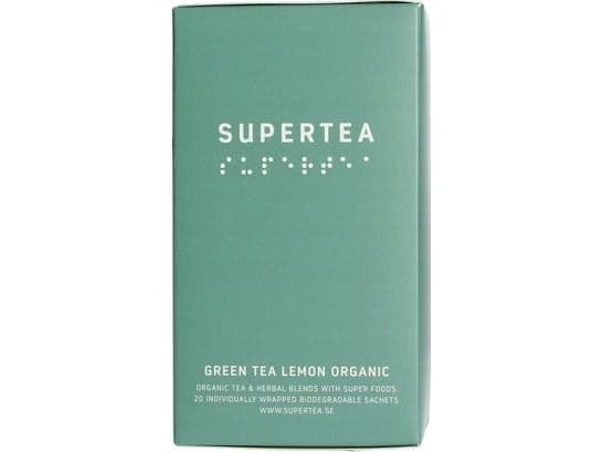 Teeministeriö Teeministeriö - Supertea vihreä tee sitruuna luomu - Herbata 20 Torebek