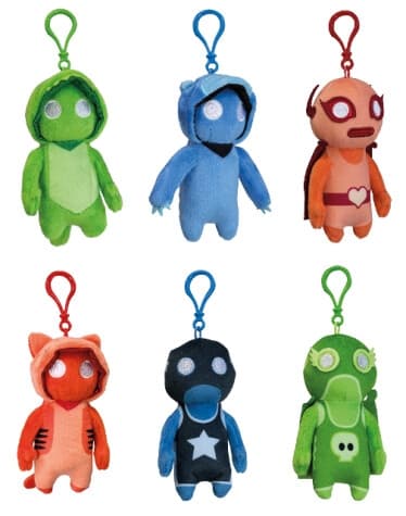 Gang Beasts Plys med klips, 13-15 cm