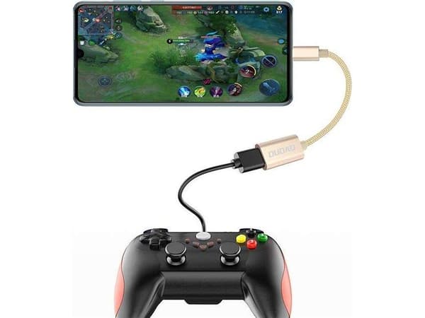 Adapter USB Dudao L15M microUSB - USB Srebrny (dudao_20201102161940)