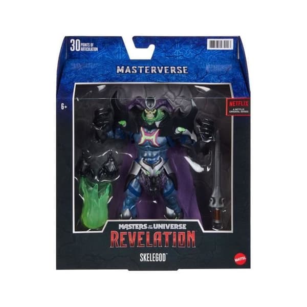 Figur - Mattel - Skelegod - 23 cm - Mästarna i Universum - Unisex