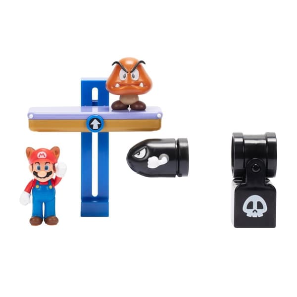 Super Mario Diorama Set Switchback Hill