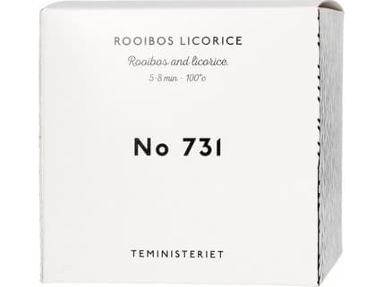 Teministeriet Teministeriet - 731 Rooibos Lakritsi - Irtotee 100g
