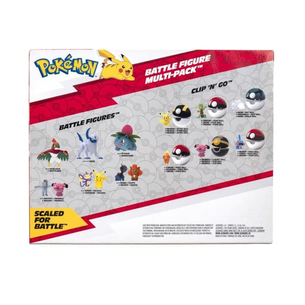 Pokemon Battle Figuurit 6-Pack
