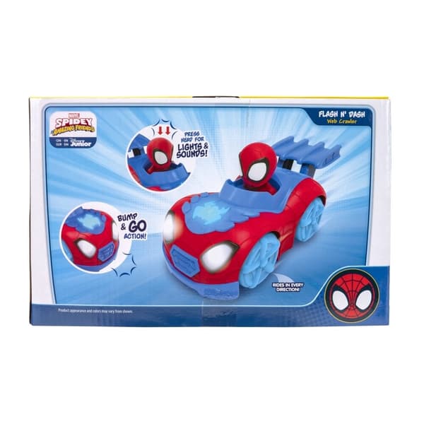 Spidey Flash N Dash Web Crawler Feature Vehicle