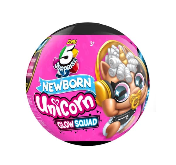 Zuru 5 surprise Newborn Unicorn Glow Squad