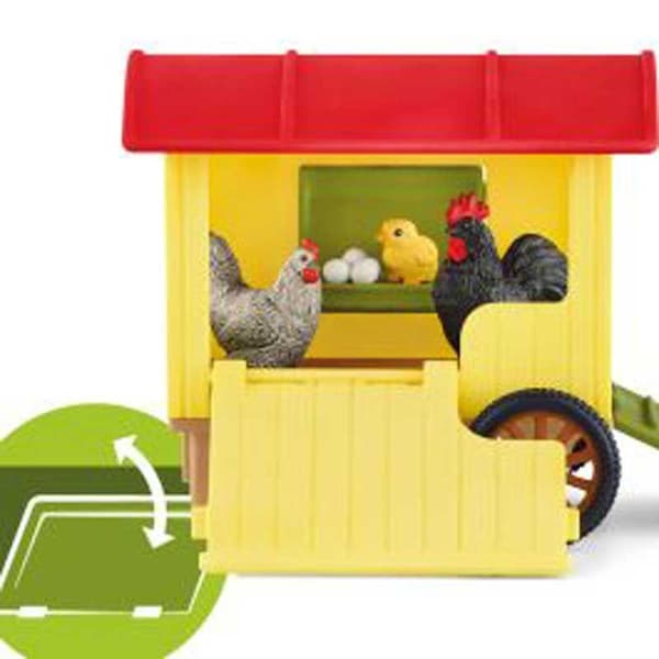 schleich® FARM WORLD Mobile chicken coop 42572