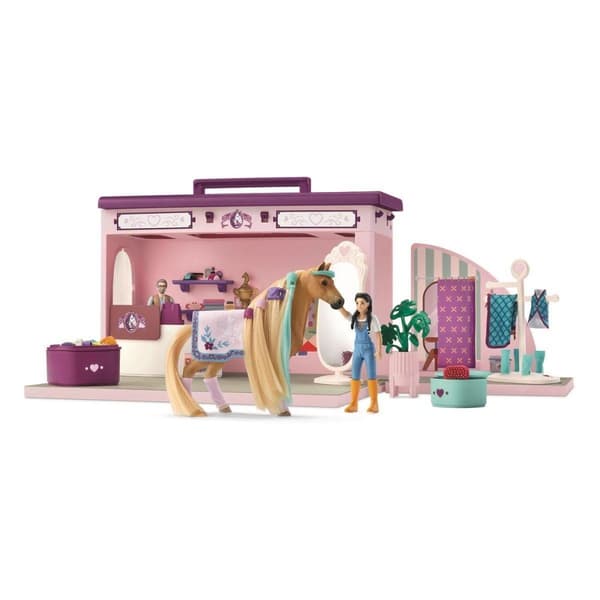 schleich® HORSE CLUB Sofias Beauties Pop-up-butik för hästar 42587
