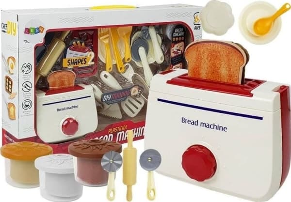 Lean Sport Lean Toys Play Dough Toasters Sett 4 farger 2 design