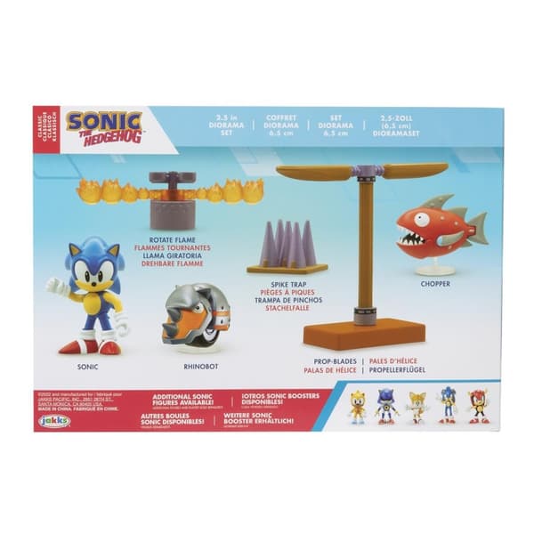 Sonic the Hedgehog Diorama Set 7 kpl