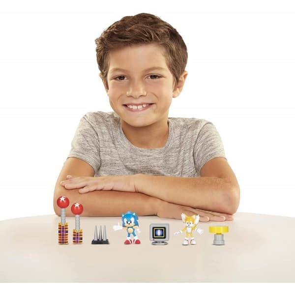 Sonic the Hedgehog Diorama Set 7 kpl
