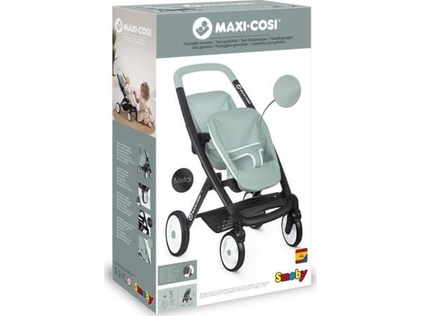 Smoby SMOBY Maxi Cosi Quinny Doll Barnevogn Barnevogn for tvillinger