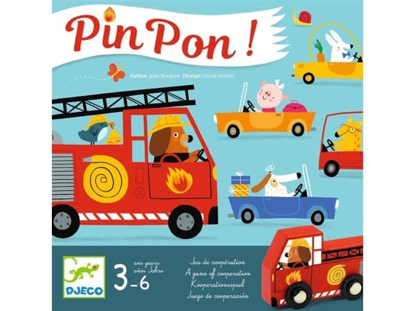 Djeco Game Board Pinpon Dj08571