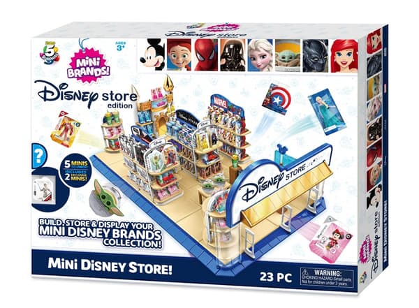 Zuru 5 Surprise Disney Store Mini Brands Toy Store Legesæt