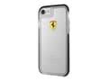 Miniatyrbilde 1 av 2: Ferrari On Track - Baksidedeksel for mobiltelefon - TPE - svart - for Apple iPhone 7, 8