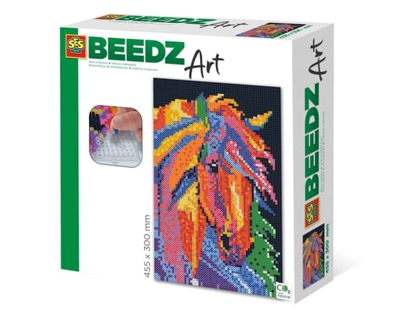 SES Creative Beedz art Horse fantasy, 12 år, Gutt/Jente, Hest, Flerfarget, 300 mm, 455 mm