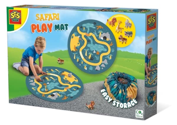 SES Creative Playmat, inomhus och utomhus - Safari