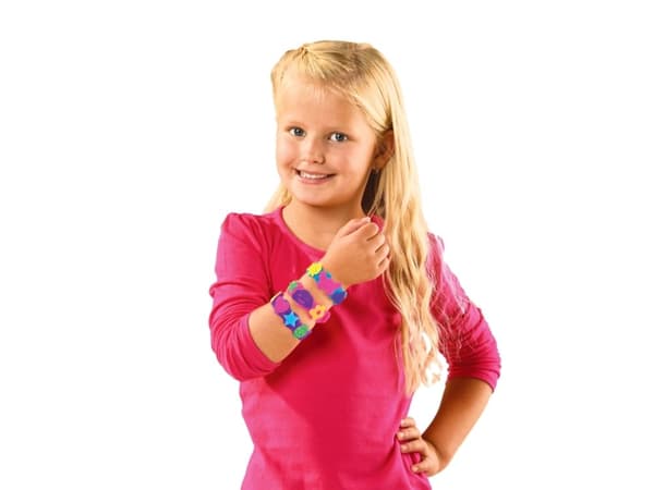 SES Creative Velcro bracelets, Smykkesett til å lage armbånd for barn, 3 år, Flerfarget, 1 stykker