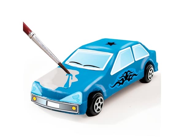 SES Creative Casting and painting - cars, Støpe/malesett for barn, 5 år, Flerfarget
