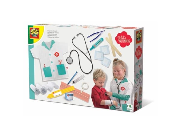 SES Creative Petits Pretenders Mega doctor set, Allmennpraktiserende lege, 3 år