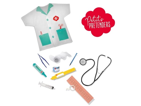 SES Creative Petits Pretenders Mega doctor set, Allmennpraktiserende lege, 3 år