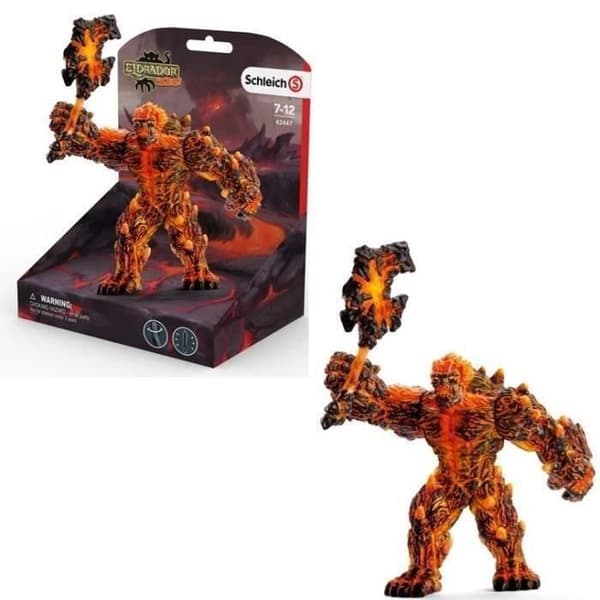 SCHLEICH - Lava Golem med vapen - 42447 - Range Eldrador