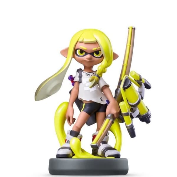 AMIIBO PACK - Splatoon 3 Collection - Octaling (Blue) + Inkling (Yellow) + Salmioche